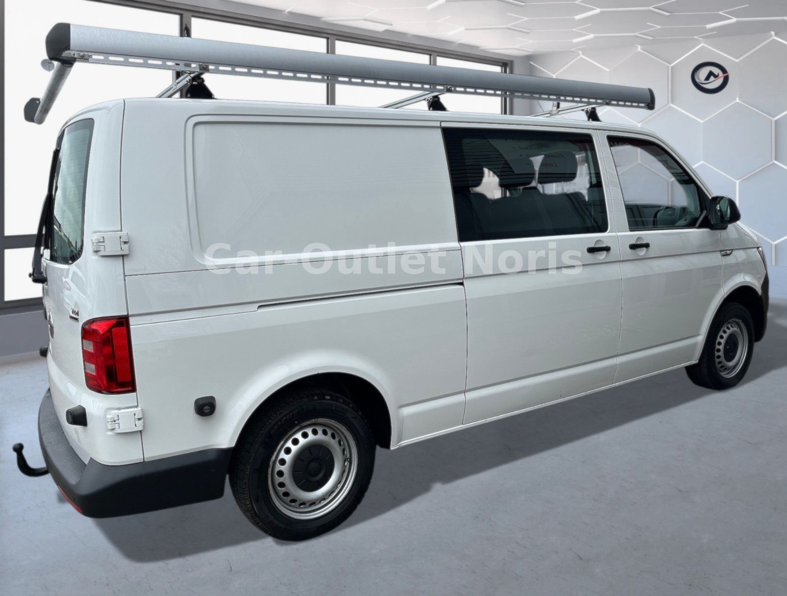 Volkswagen T6*4Mot.*Lang*DoKa*6Sitz.*AHK*STHz.*230V*Sortimo foto 3