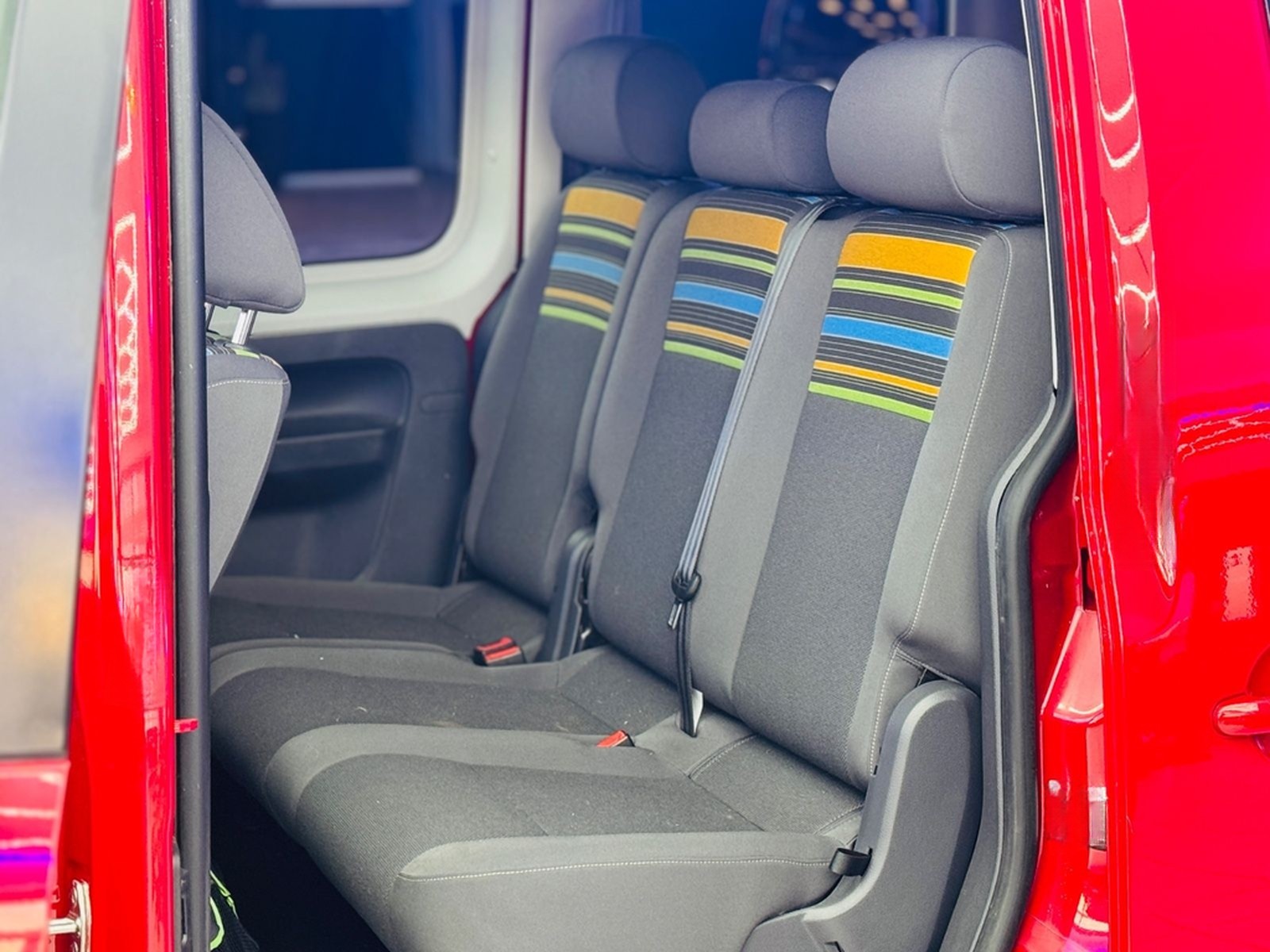 Volkswagen Caddy Behindertengerecht-Rampe+Elk. Schwenksitz foto 22