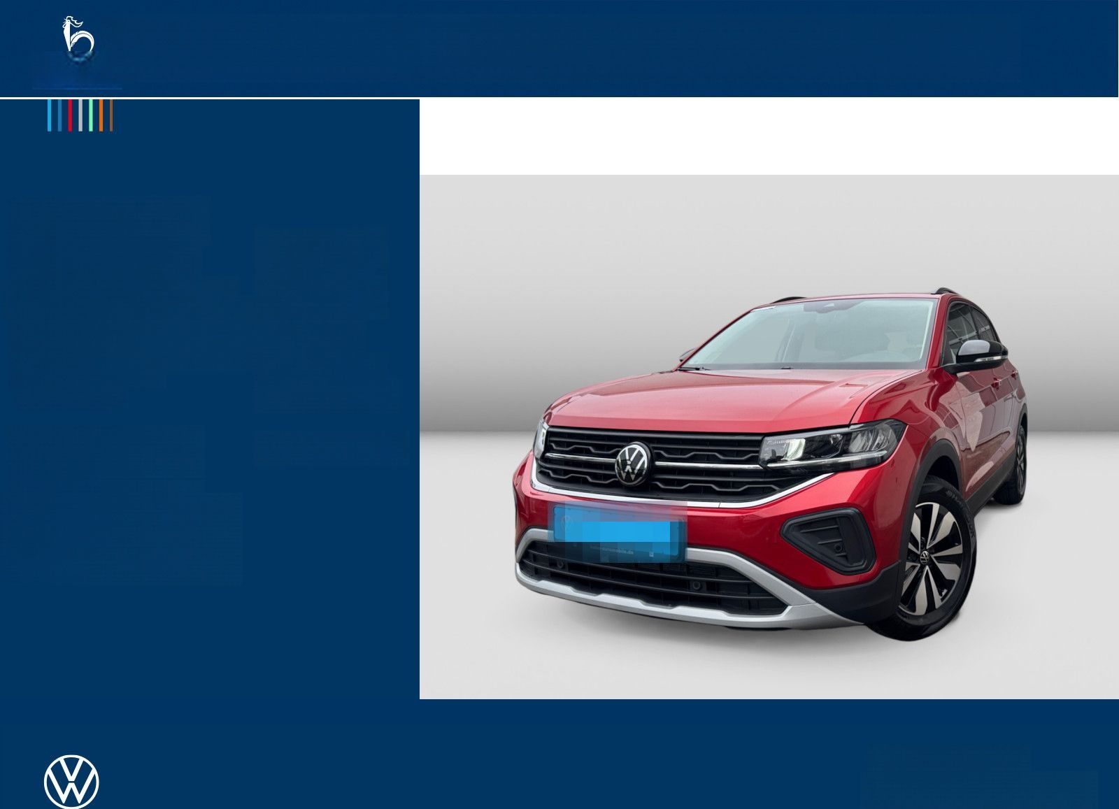 Volkswagen T-Cross 1.0TSI GOAL AHK LED KAM ACC SITZHZ APP foto 2