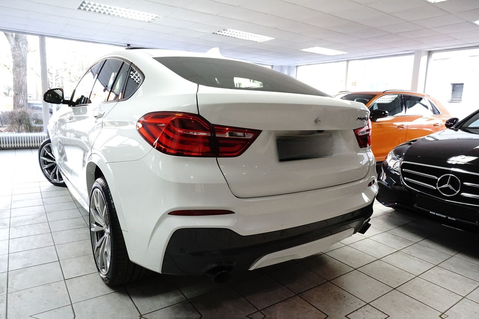 BMW X4 M40 i HUD RFK KEYL. GLASDACH SCHECKHEFT foto 4