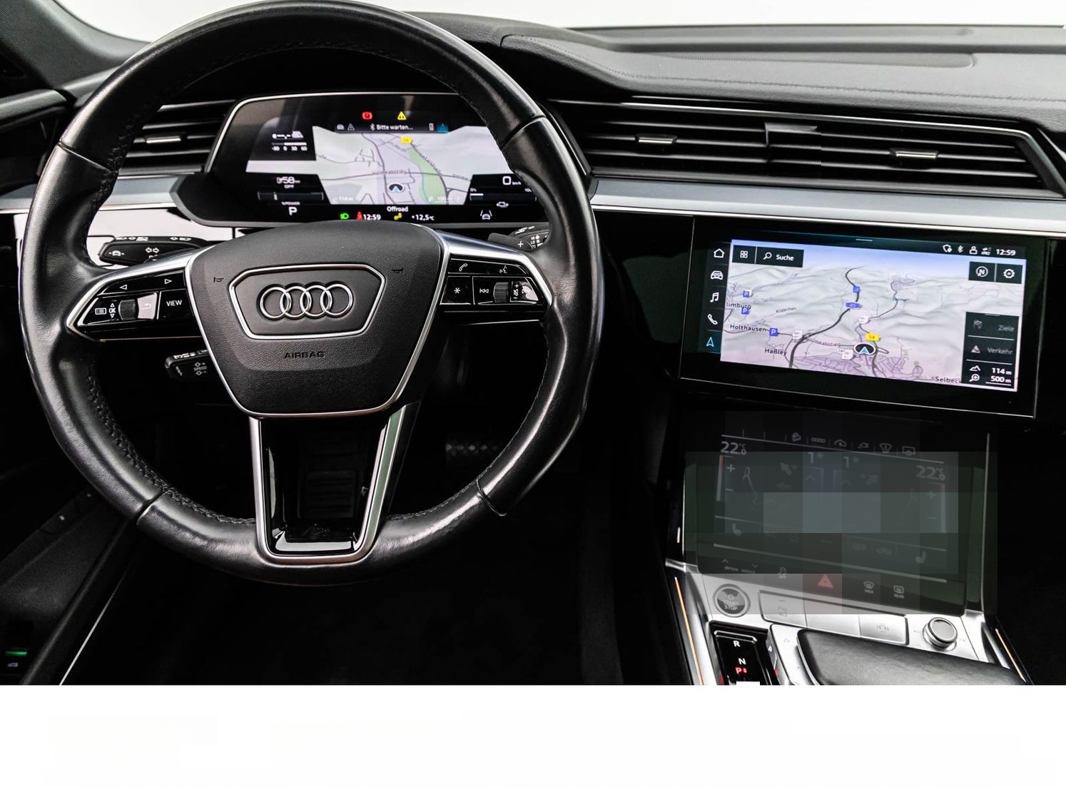 Audi E-TRON 55 S LINE BLACK/21Z/ACC/HuD/PANO/B&O/360° foto 22