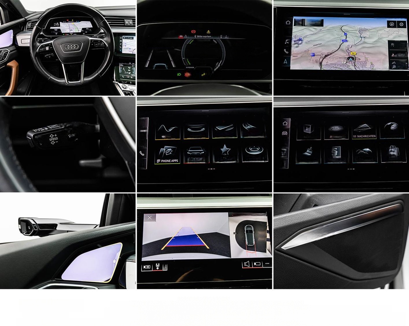 Audi E-TRON 55 S LINE BLACK/21Z/ACC/HuD/PANO/B&O/360° foto 25