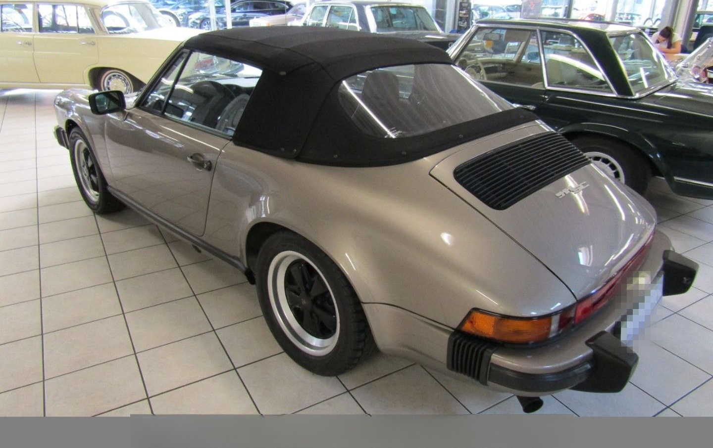 Porsche 911 SC Cabriolet H Kennzeichen foto 2