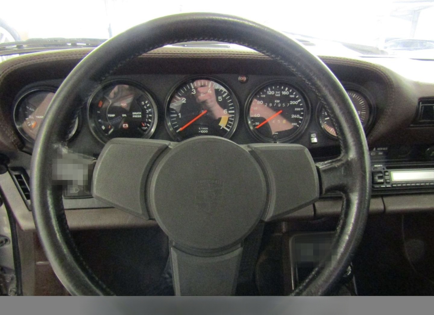 Porsche 911 SC Cabriolet H Kennzeichen foto 12