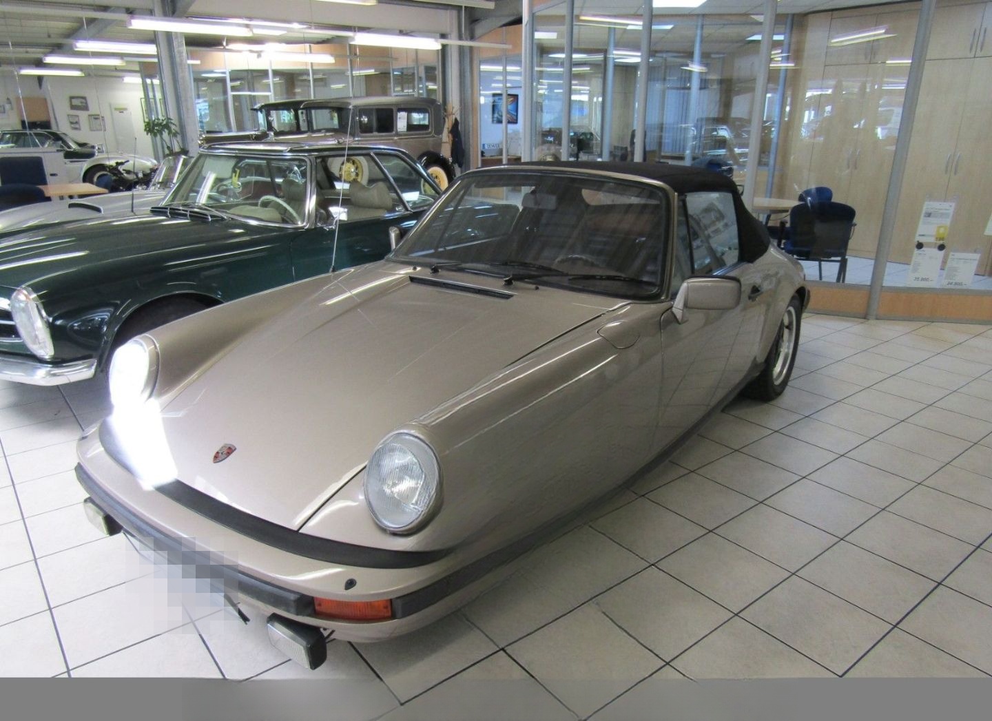 Porsche 911 SC Cabriolet H Kennzeichen foto 3