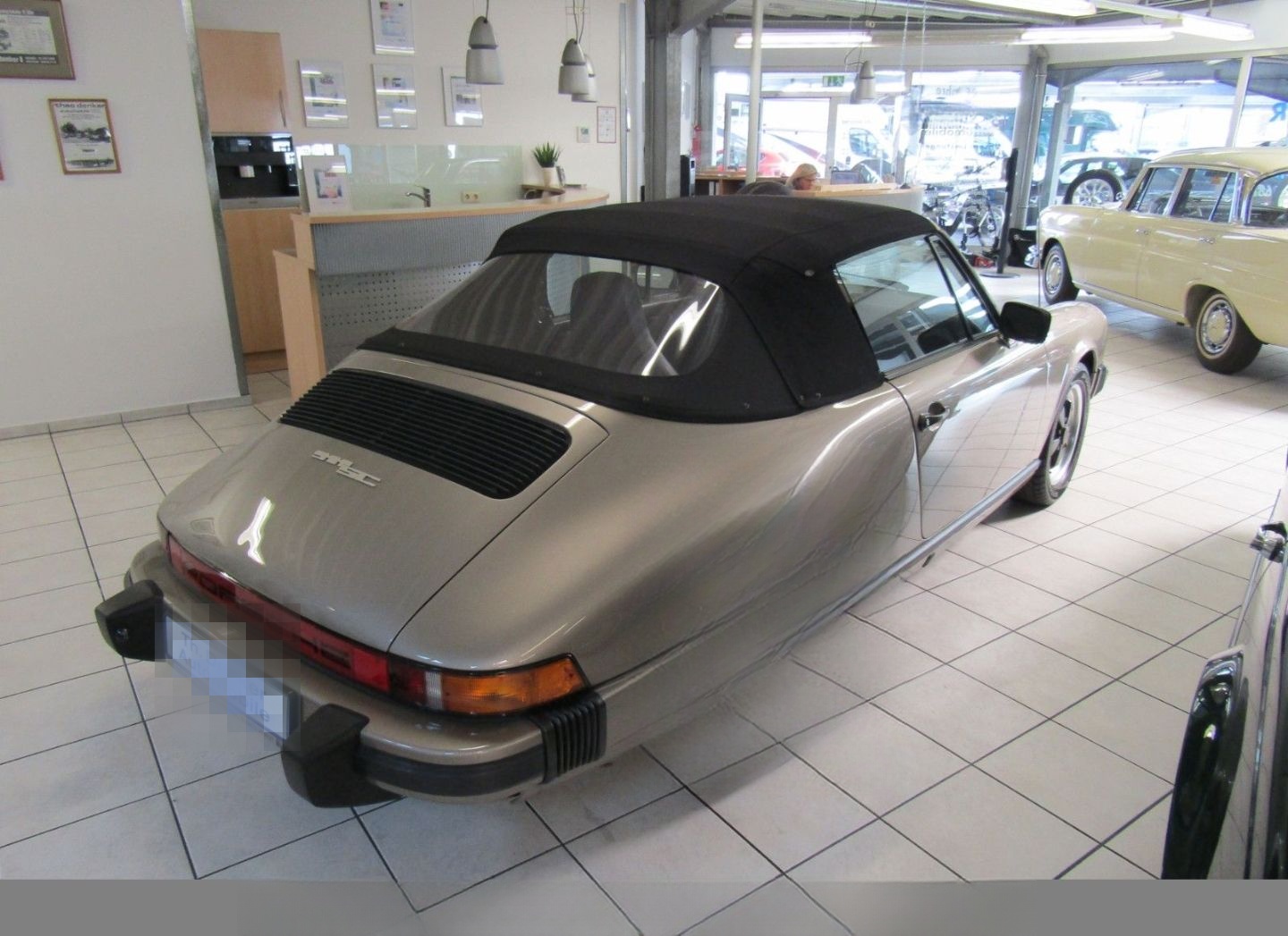 Porsche 911 SC Cabriolet H Kennzeichen foto 4