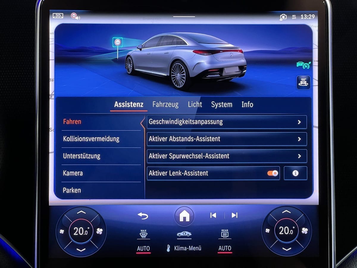 Mercedes-Benz EQE 300 AMG Premium HUD 22kW AHK Sitzklima HA10° foto 21
