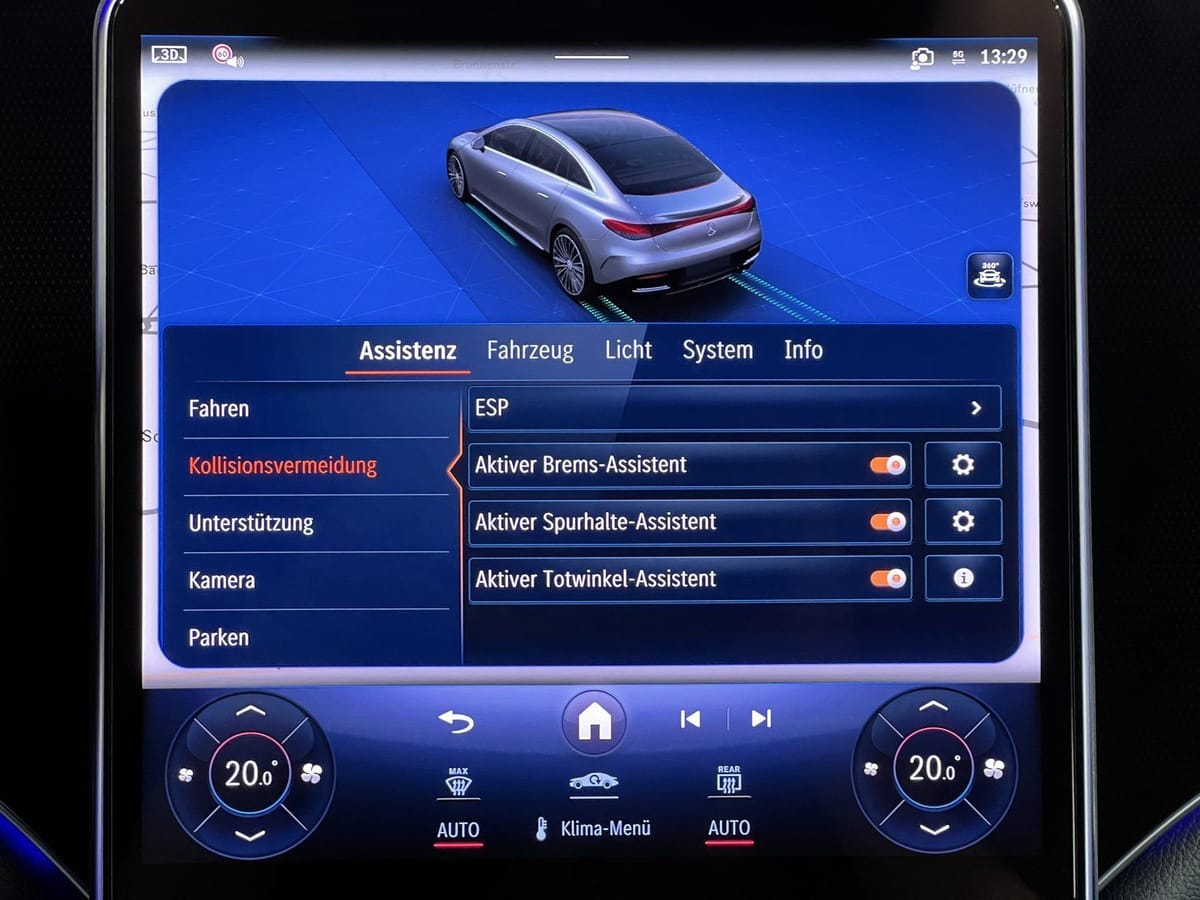 Mercedes-Benz EQE 300 AMG Premium HUD 22kW AHK Sitzklima HA10° foto 22