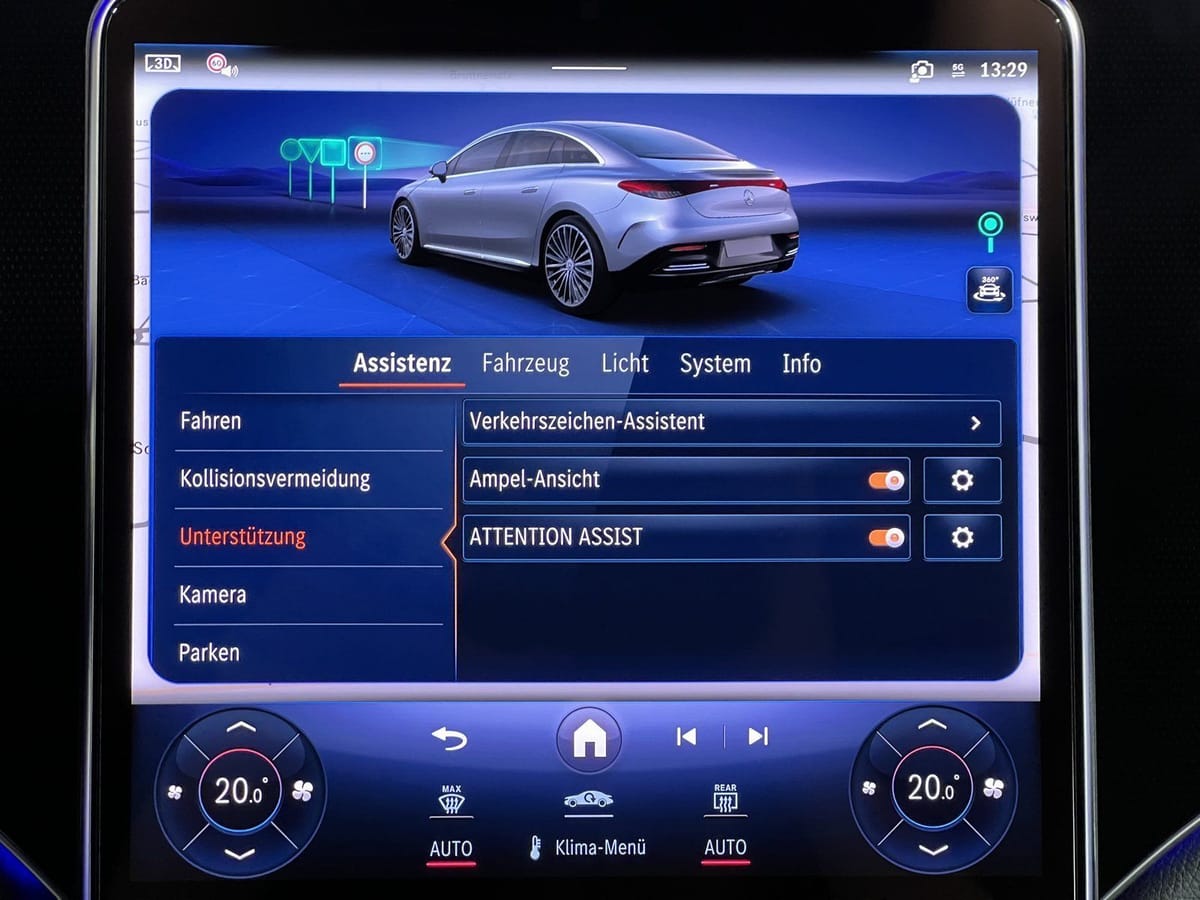 Mercedes-Benz EQE 300 AMG Premium HUD 22kW AHK Sitzklima HA10° foto 23