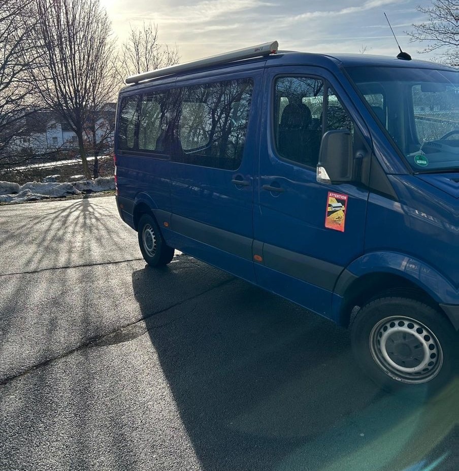 Mercedes-Benz Sprinter 9Sitzer Solar Markise Betten foto 2