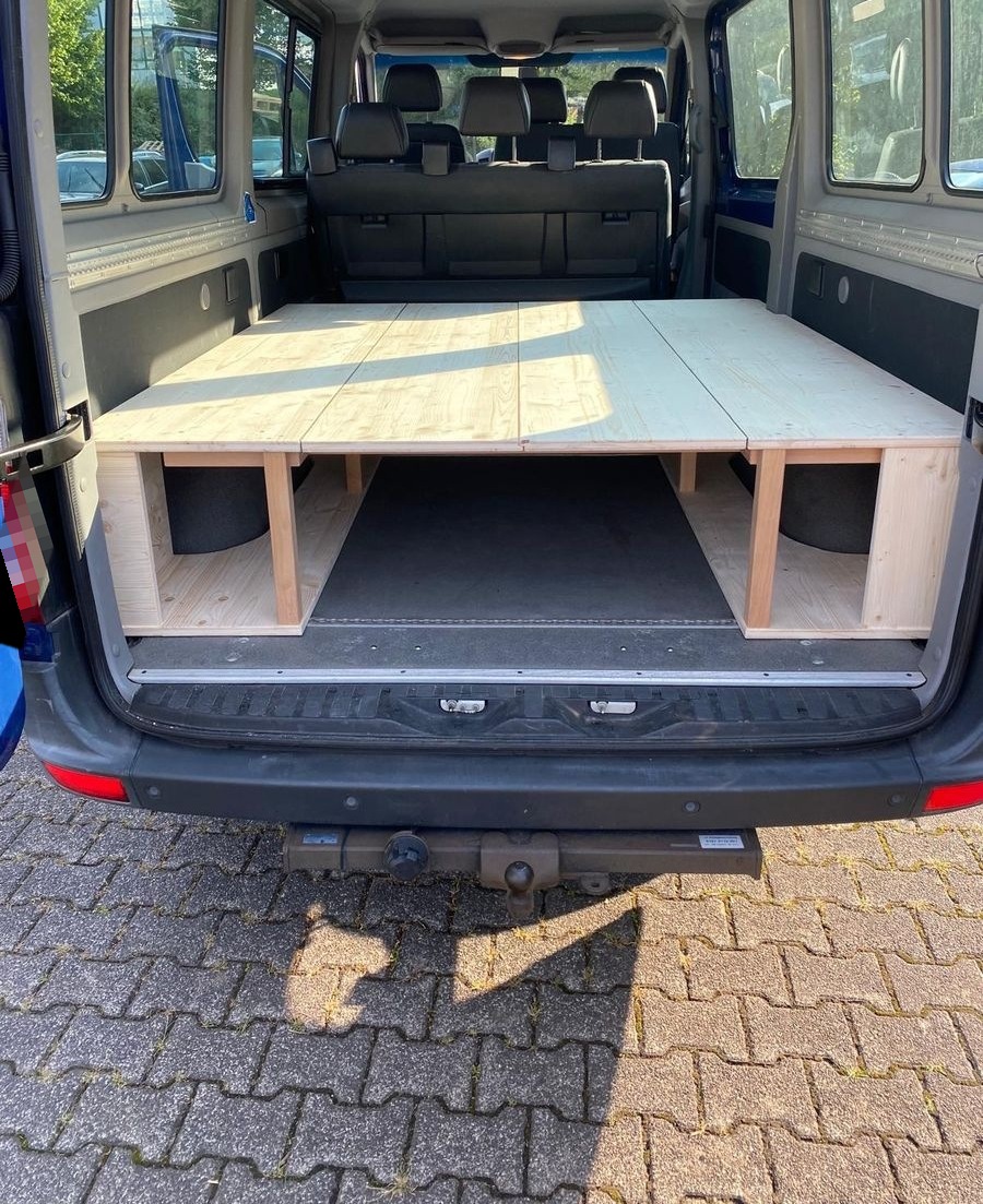 Mercedes-Benz Sprinter 9Sitzer Solar Markise Betten foto 19