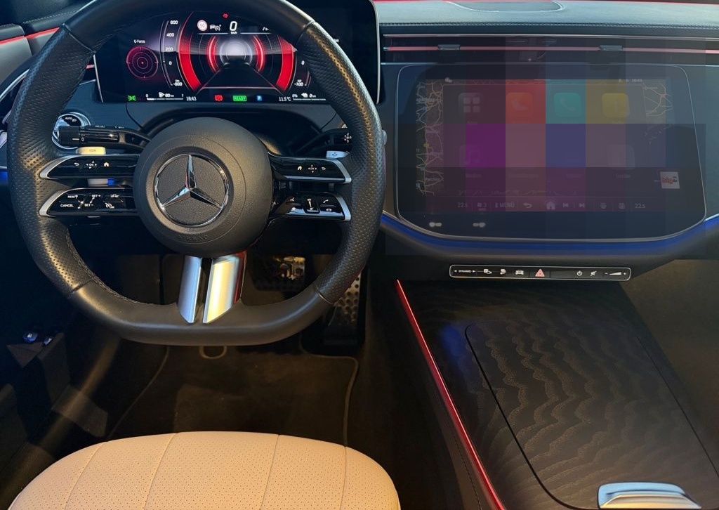 Mercedes-Benz E 300 e AMG, Night, Beige Int., Pano, Burm. 4D foto 6