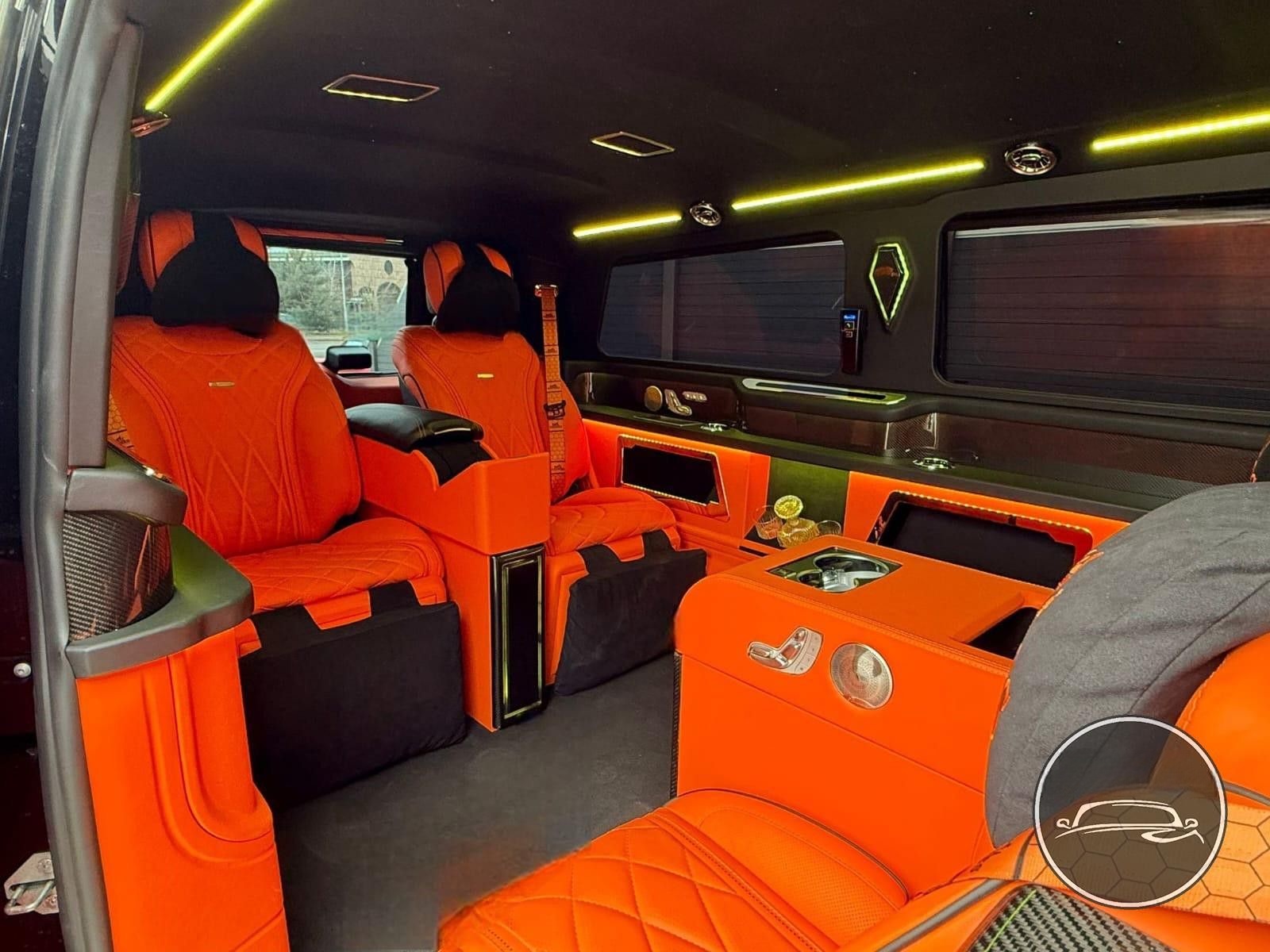 Mercedes-Benz V-Klasse Extralang VIP Umbau TV Massage PS5 foto 20