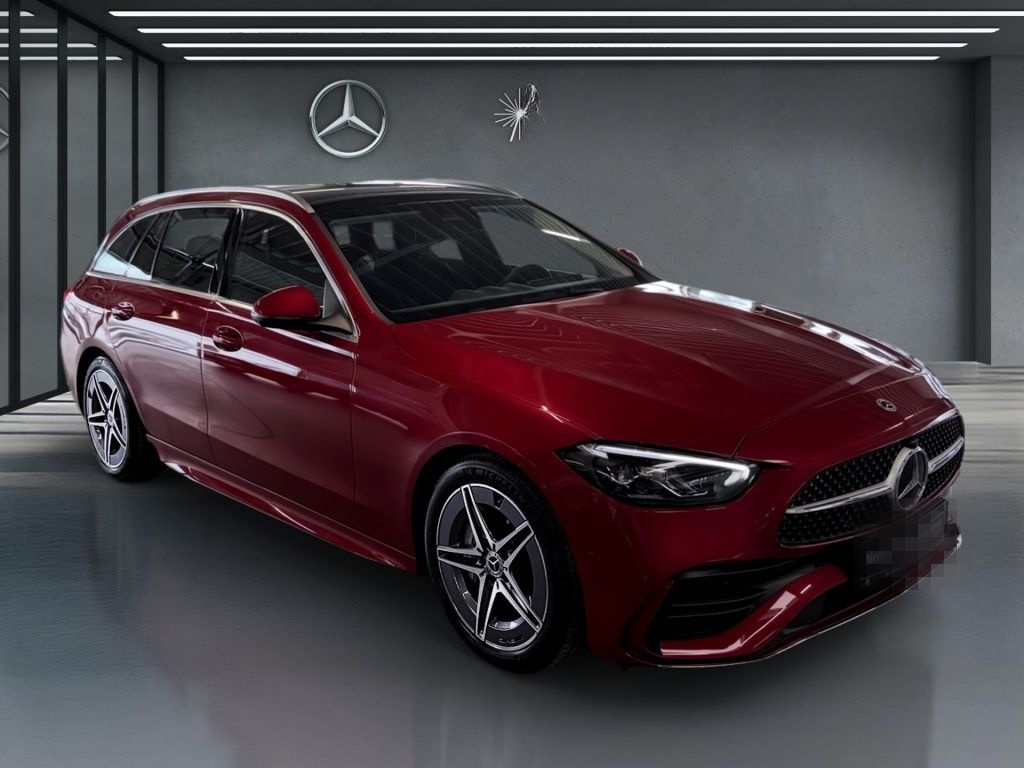 Mercedes-Benz C 200 d T AMG+MBUX+PANO+DISTRONIC+TOTW+360°+AHK foto 19