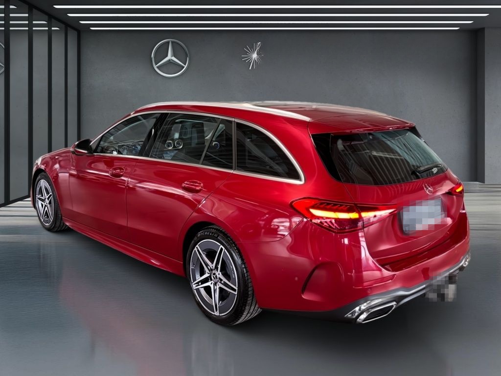 Mercedes-Benz C 200 d T AMG+MBUX+PANO+DISTRONIC+TOTW+360°+AHK foto 8