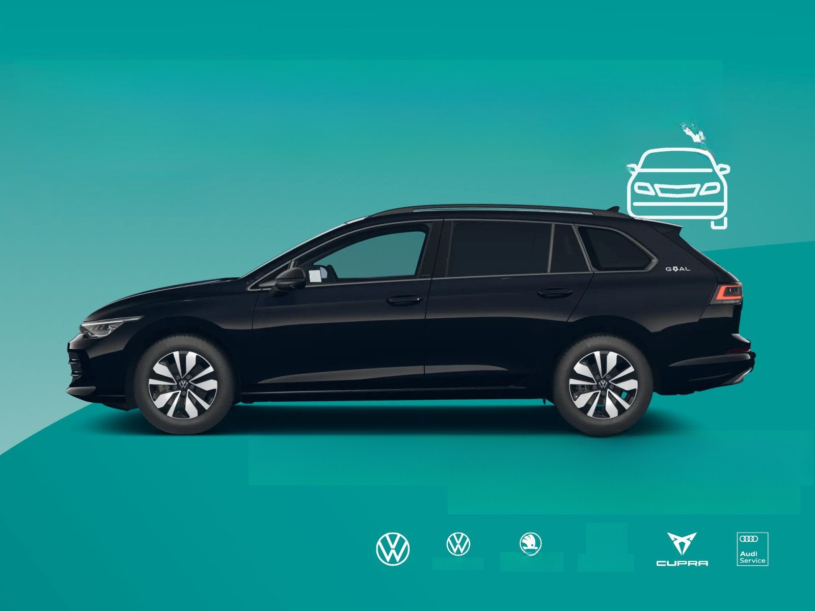 Volkswagen Golf VIII Variant 2.0 TDI Goal DSG LED Navi ACC foto 8