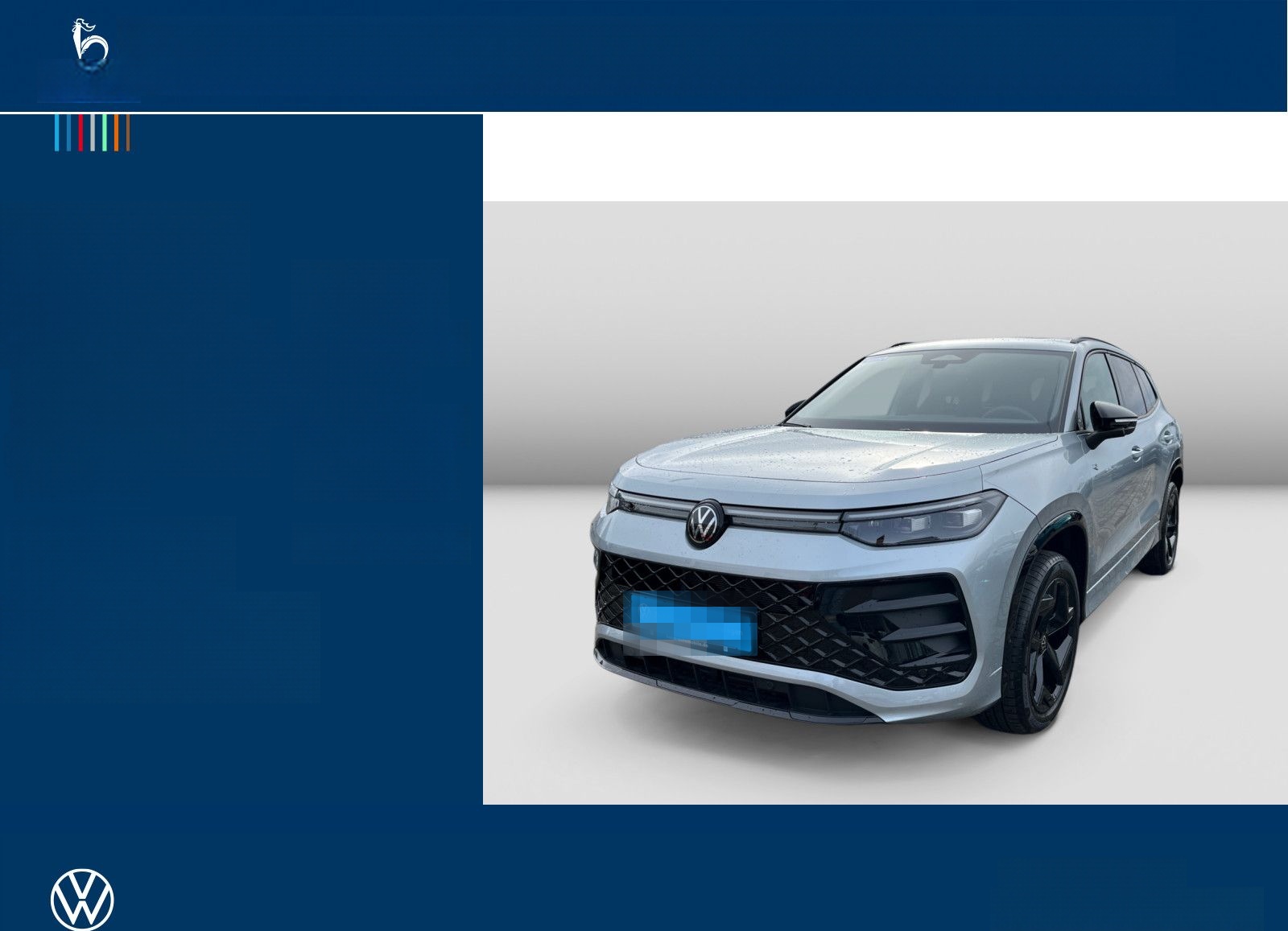 Volkswagen Tayron 2.0TDI DSG R-Line 7-Sitze LED Nav AHK CAM foto 2