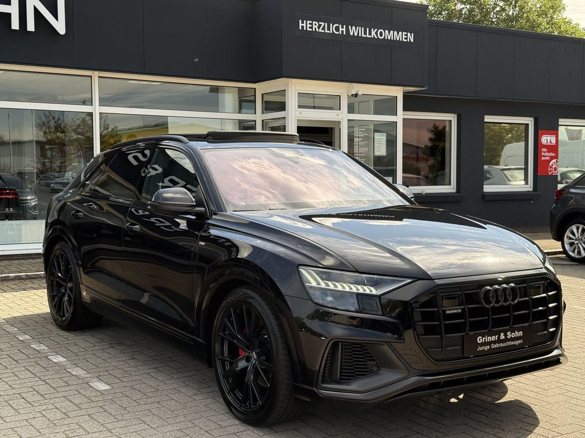 Audi Q8 55 TFSI Quat S Line Exklusive HUD Pano AHK foto 3