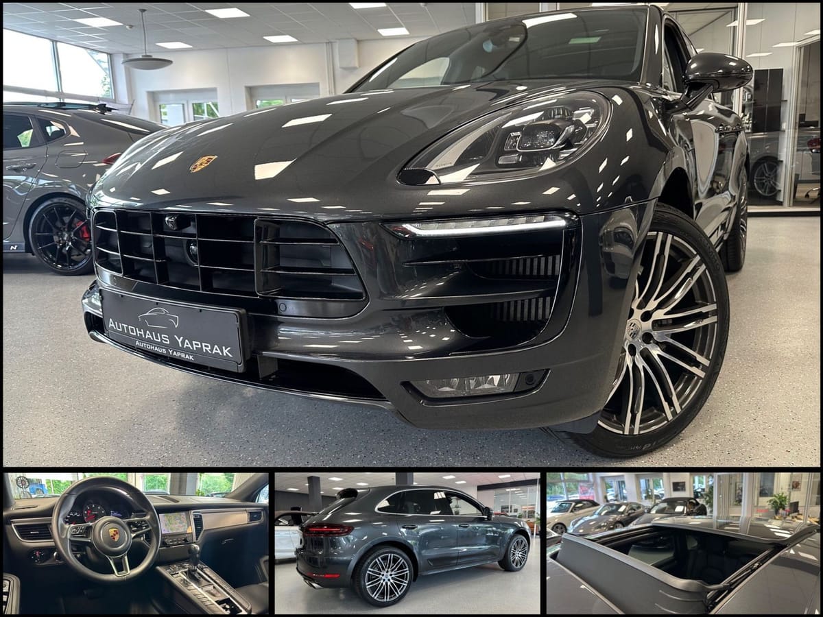 Porsche Macan S 3.0 Burmester PDLS Pano 911TurboRad