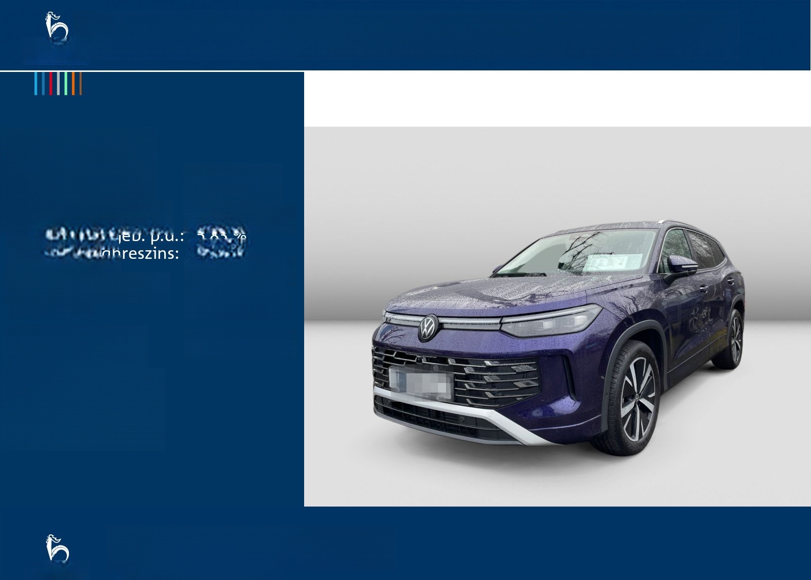 Volkswagen Tayron 1.5 eTSI Elegance 7-Sitzer Navi AHK 360° foto 2