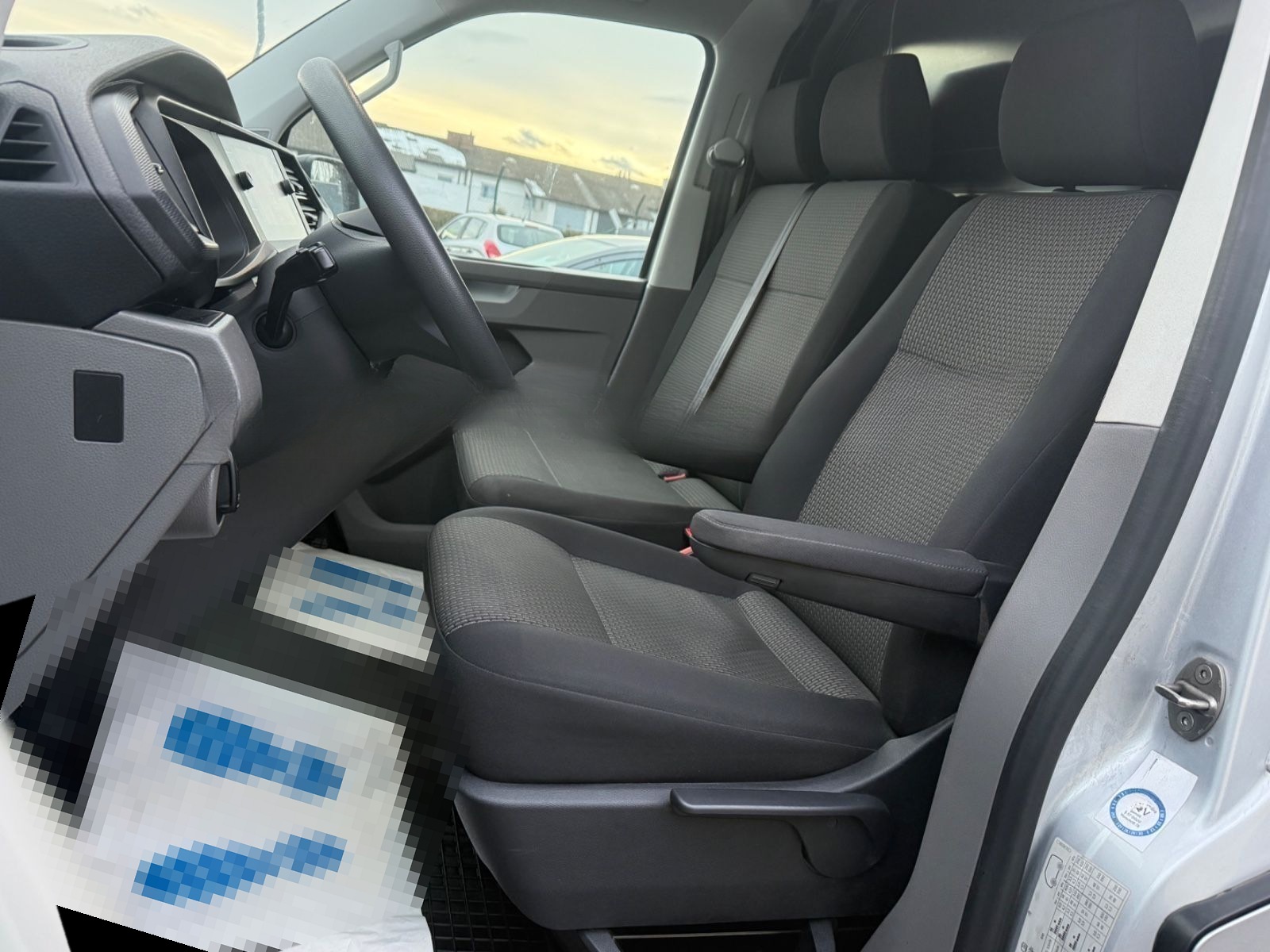 Volkswagen T6.1 Transporter Kasten 3 Sitzer 1. Hand foto 8