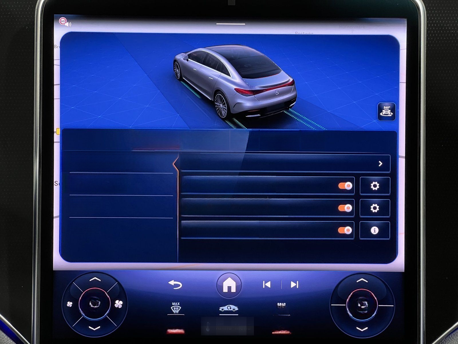 Mercedes-Benz EQE 300 EA Advanced Plus Kamera Memory Wartung foto 10