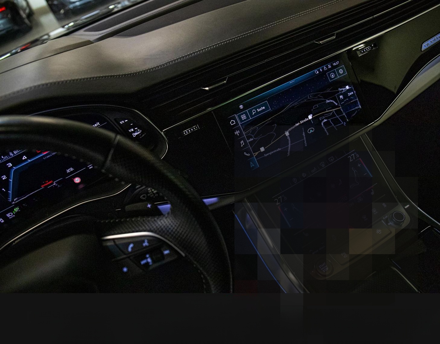 Audi SQ8 4.0TDI MATRIX PANO STHZG 360° HuD ACC AHK foto 16