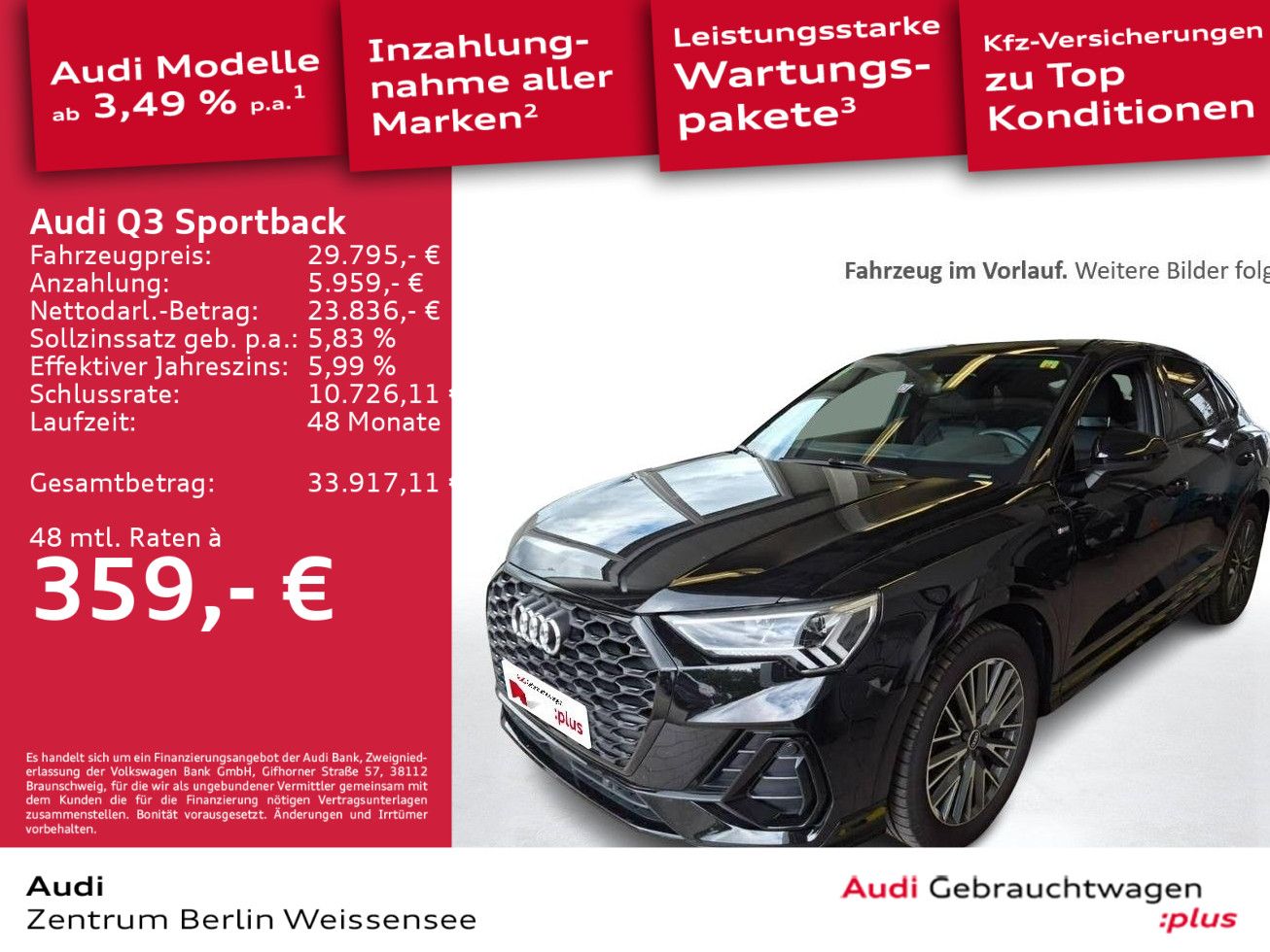 Audi Q3 Sportback 35 TFSI S-TRO S-LINE NAVI LED SOUND foto 2