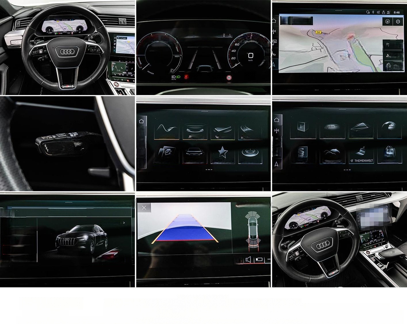 Audi E-TRON SPORTBACK S ALL-BLACK MATRIX/ACC/PANO/KAM foto 23