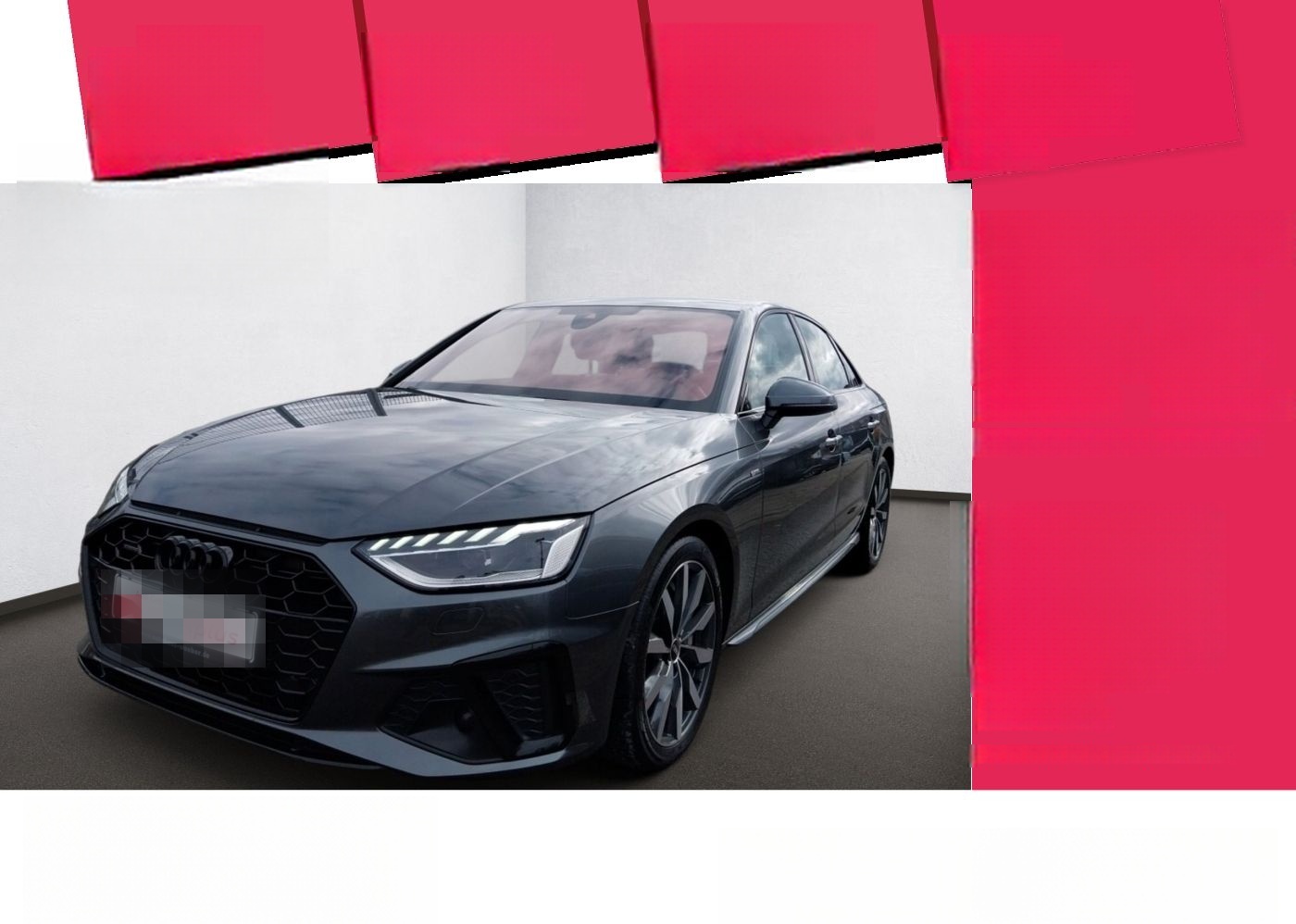 Audi A4 Lim. quattro S line *LEDER*BLACKSTYLE*KAMERA*