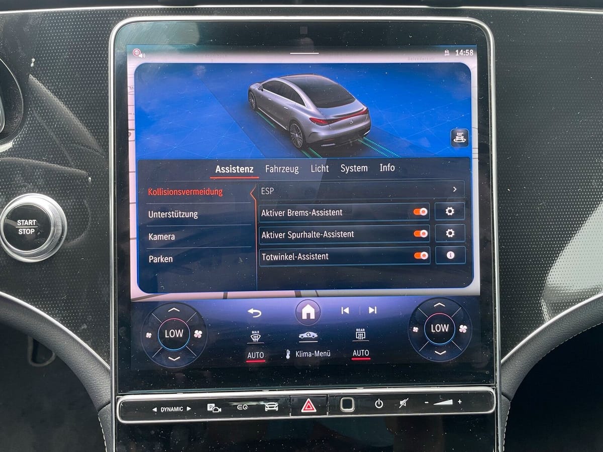 Mercedes-Benz EQE 300 ADVANCED DISTRO MEMORY KEYLESS CAM AMBI foto 17