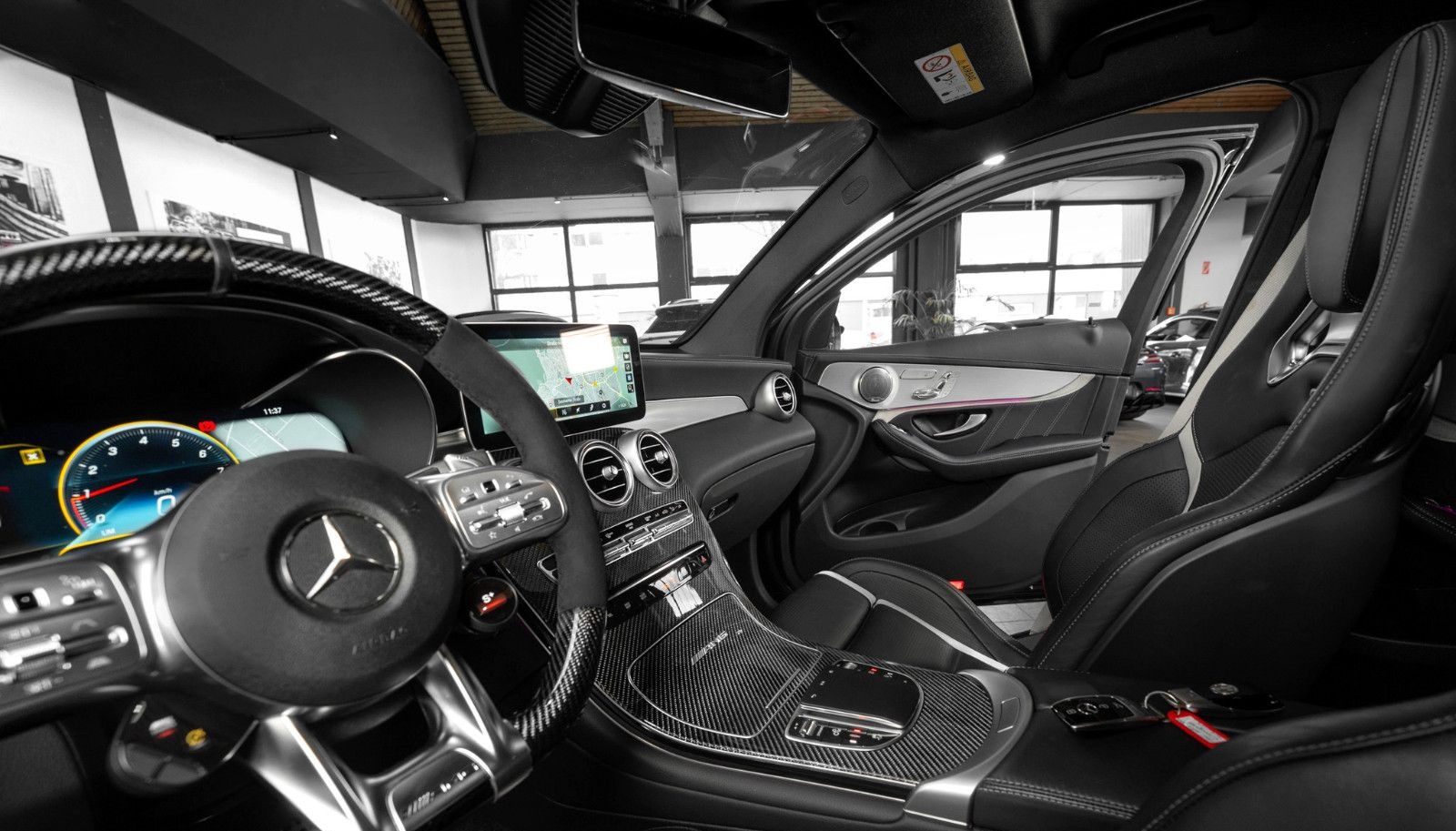 Mercedes-Benz GLC 63 S AMG COUPE 4M #NP:138€ #AEROKIT #KERAMIK foto 4