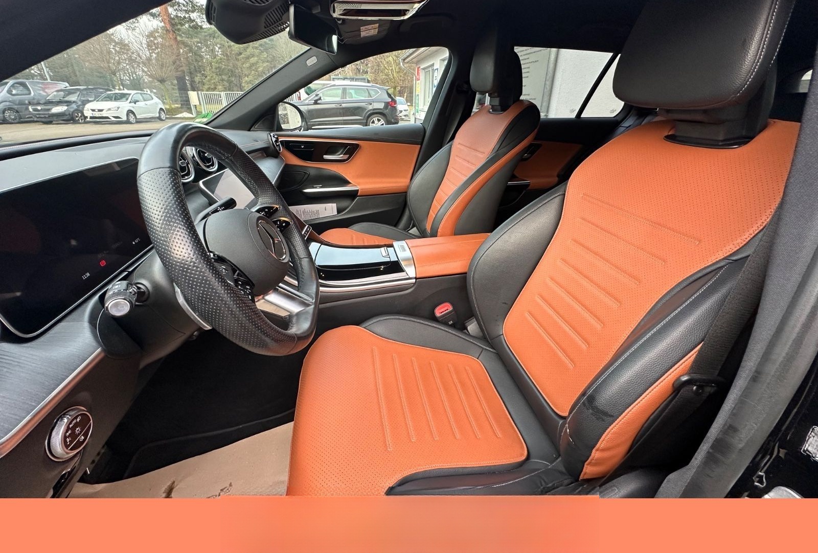 Mercedes-Benz C 200 T-Modell AMG Aut LED Night SHZ Kam Leder foto 18