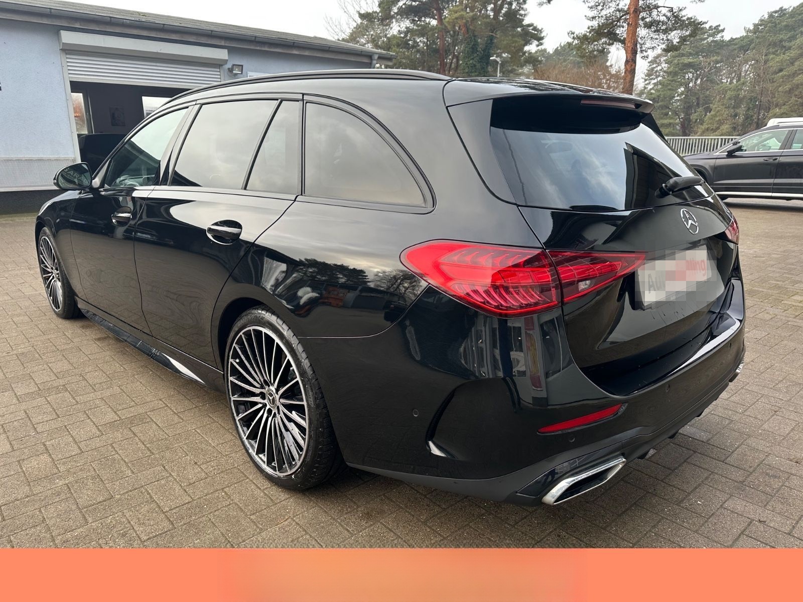 Mercedes-Benz C 200 T-Modell AMG Aut LED Night SHZ Kam Leder foto 6