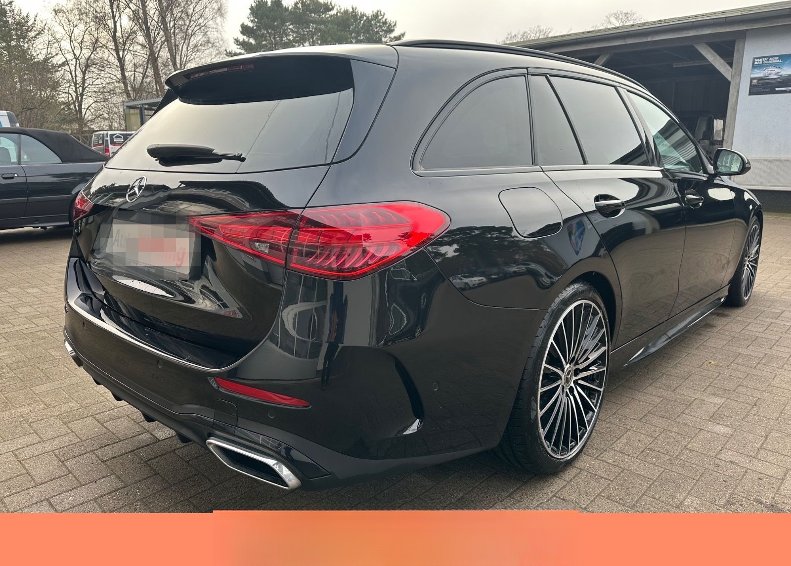 Mercedes-Benz C 200 T-Modell AMG Aut LED Night SHZ Kam Leder foto 7