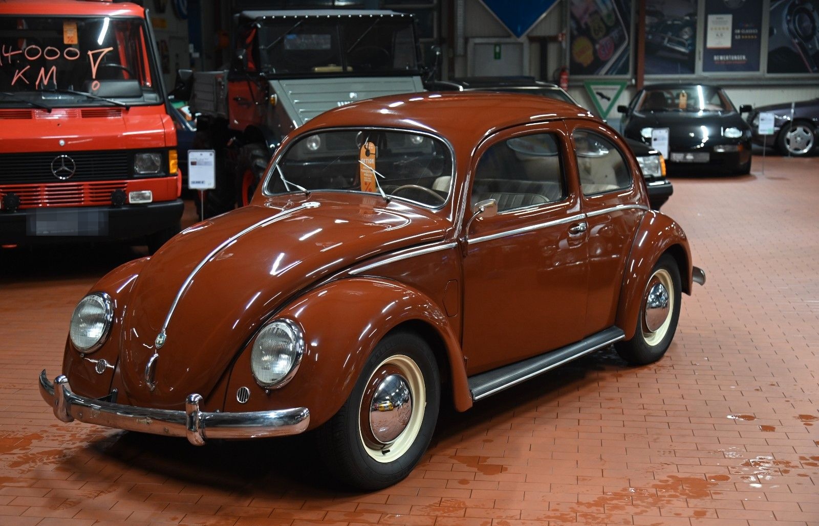 Volkswagen Käfer "Brezel" *WINKER*RHEUMAKLAPPE*GASROLLE* foto 2