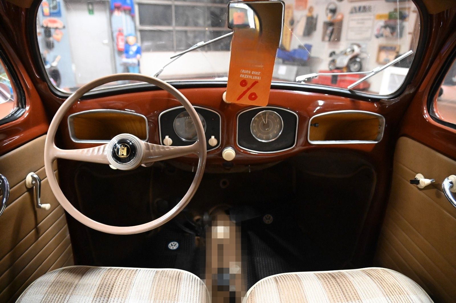 Volkswagen Käfer "Brezel" *WINKER*RHEUMAKLAPPE*GASROLLE* foto 14