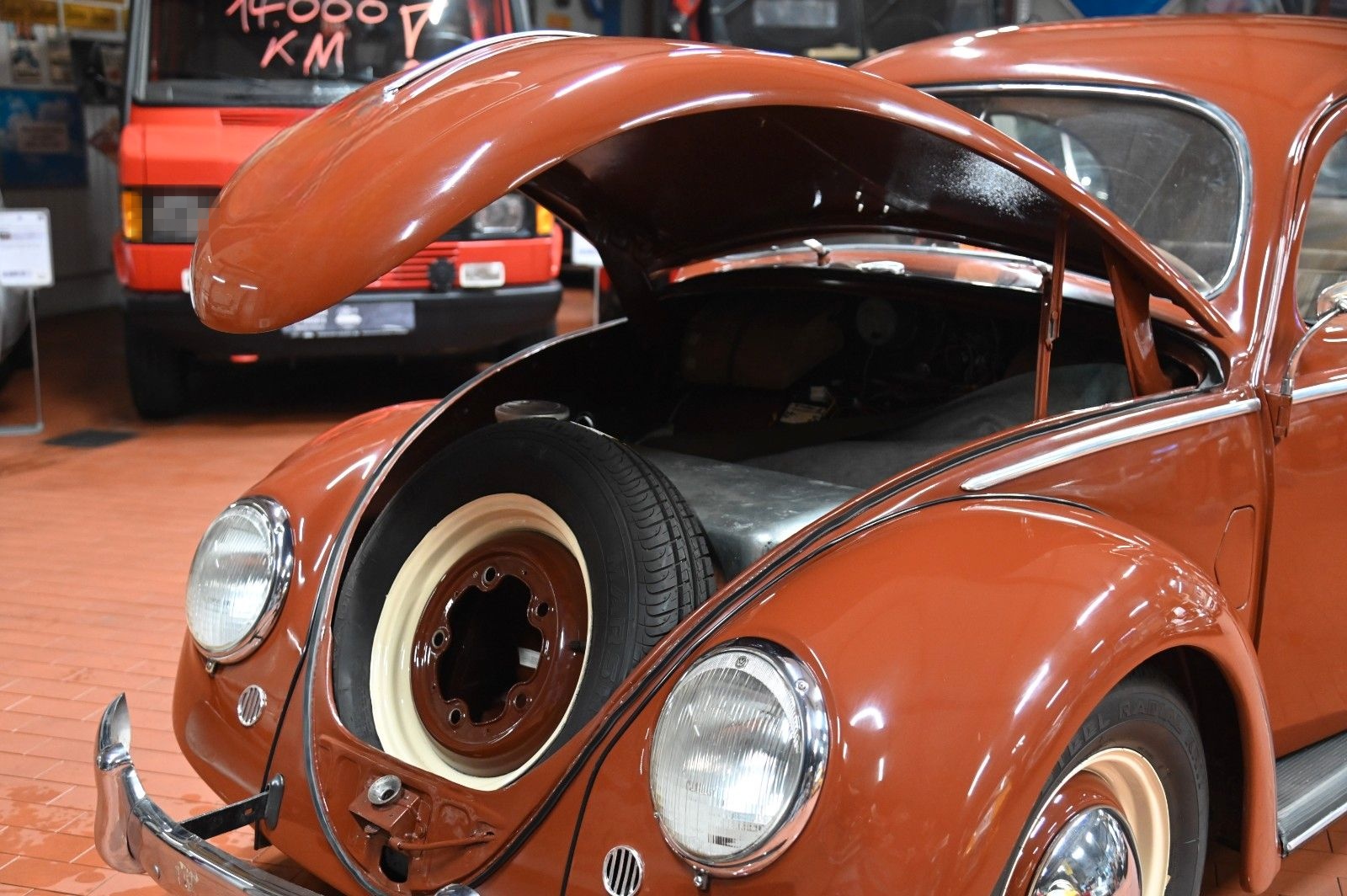 Volkswagen Käfer "Brezel" *WINKER*RHEUMAKLAPPE*GASROLLE* foto 19