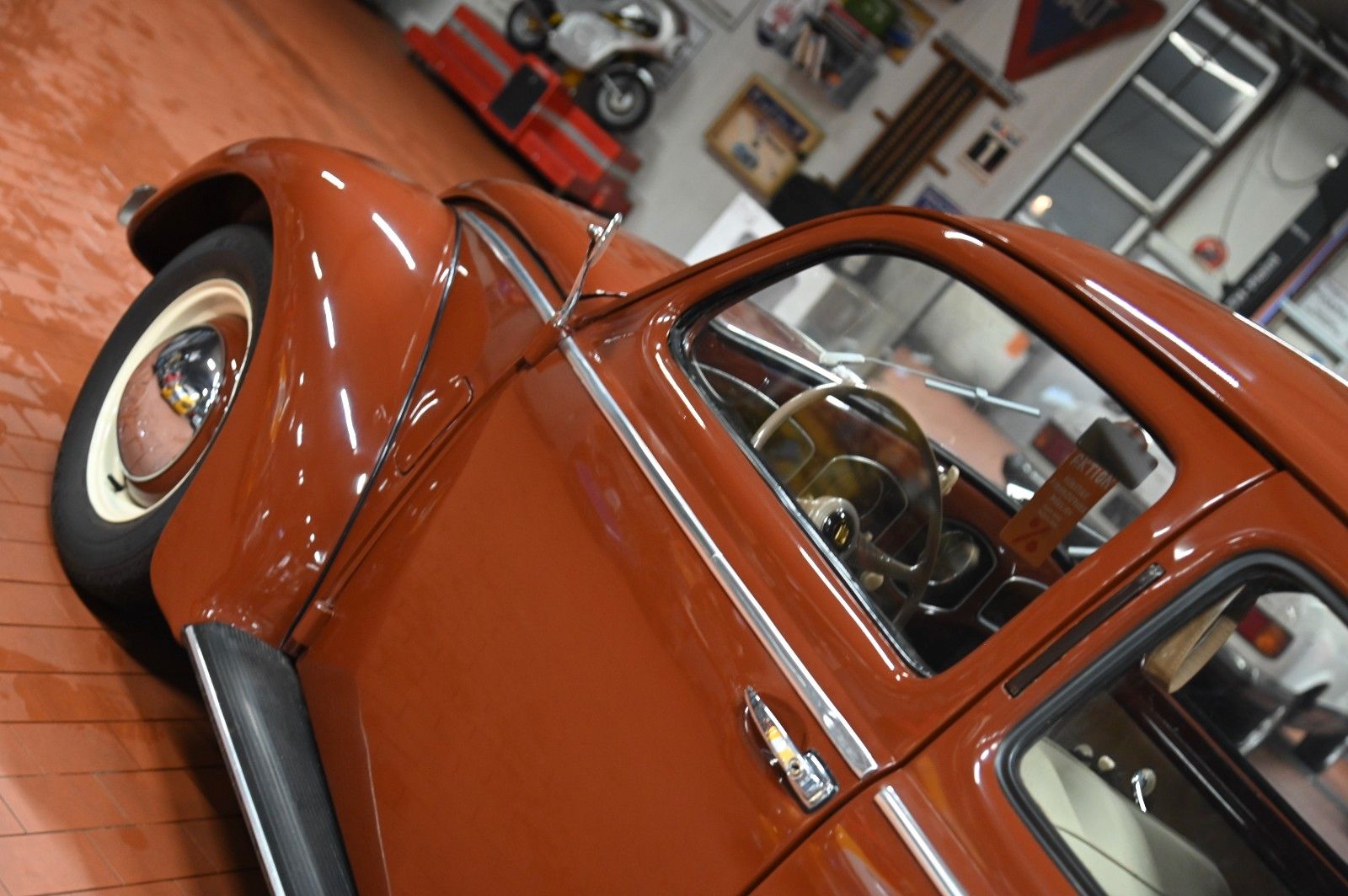 Volkswagen Käfer "Brezel" *WINKER*RHEUMAKLAPPE*GASROLLE* foto 22