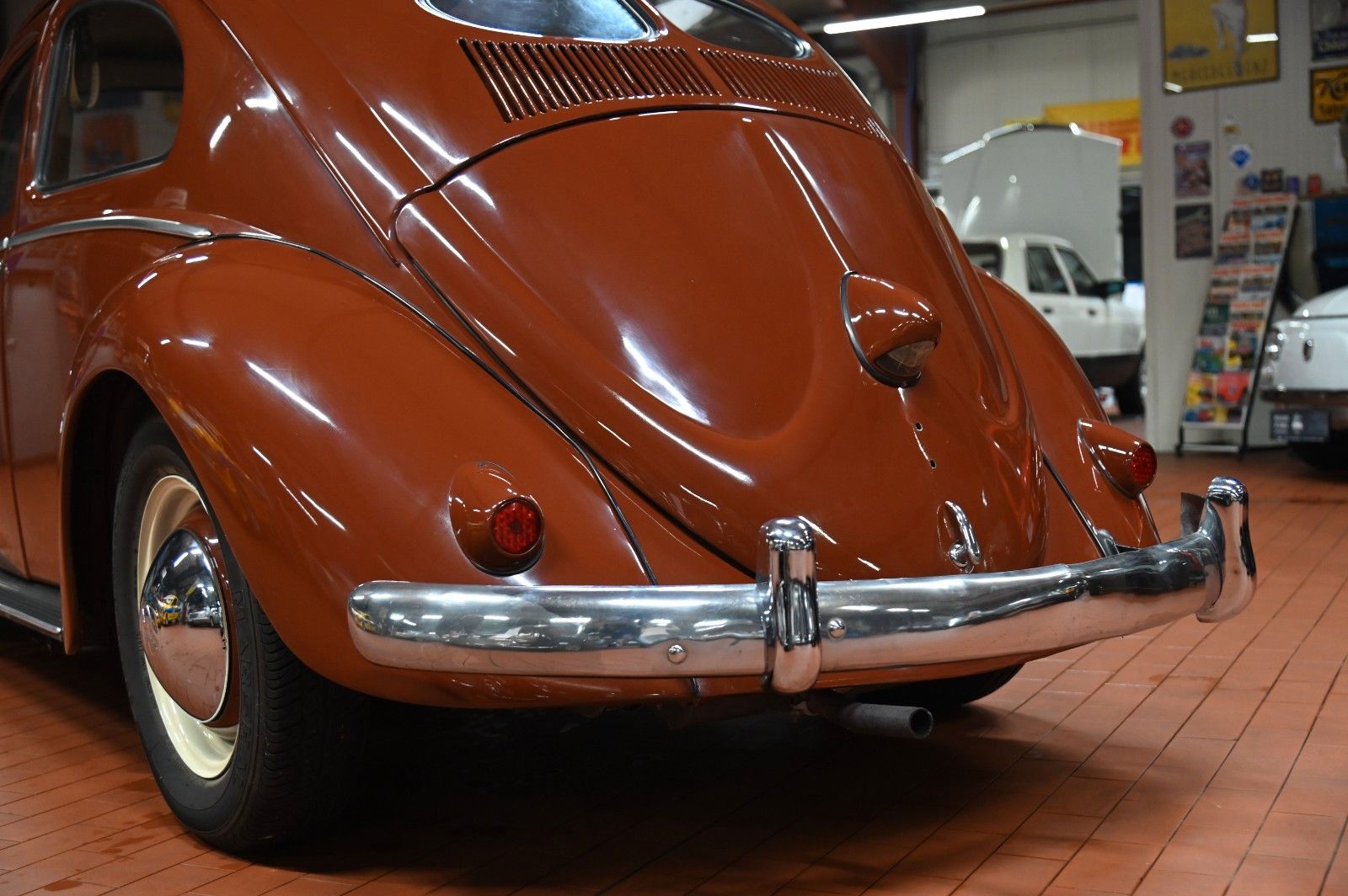 Volkswagen Käfer "Brezel" *WINKER*RHEUMAKLAPPE*GASROLLE* foto 24