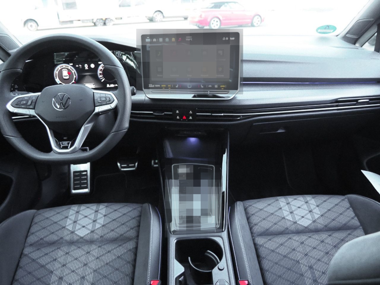 Volkswagen Golf VIII 1.5 eTSI DSG R-Line AHK, NAVI, BLACK foto 8