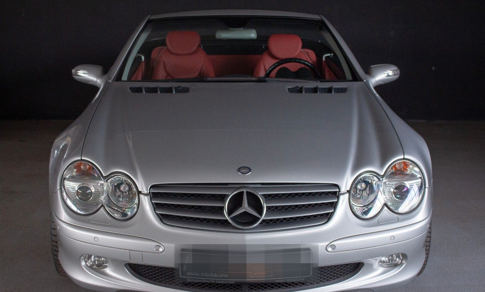 Mercedes-Benz SL 500 Silber/Berryrot Zustand 1A foto 16