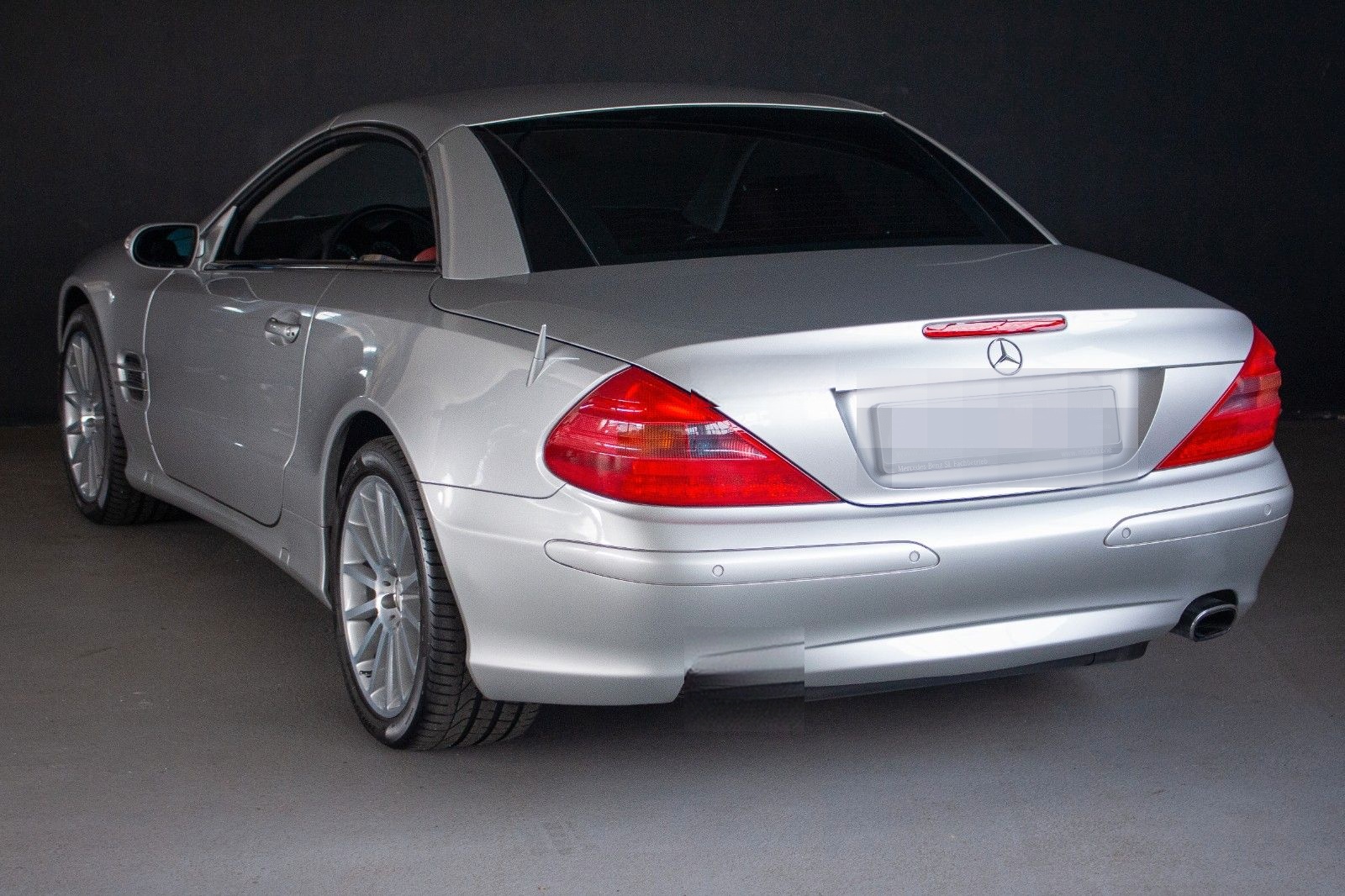 Mercedes-Benz SL 500 Silber/Berryrot Zustand 1A foto 9