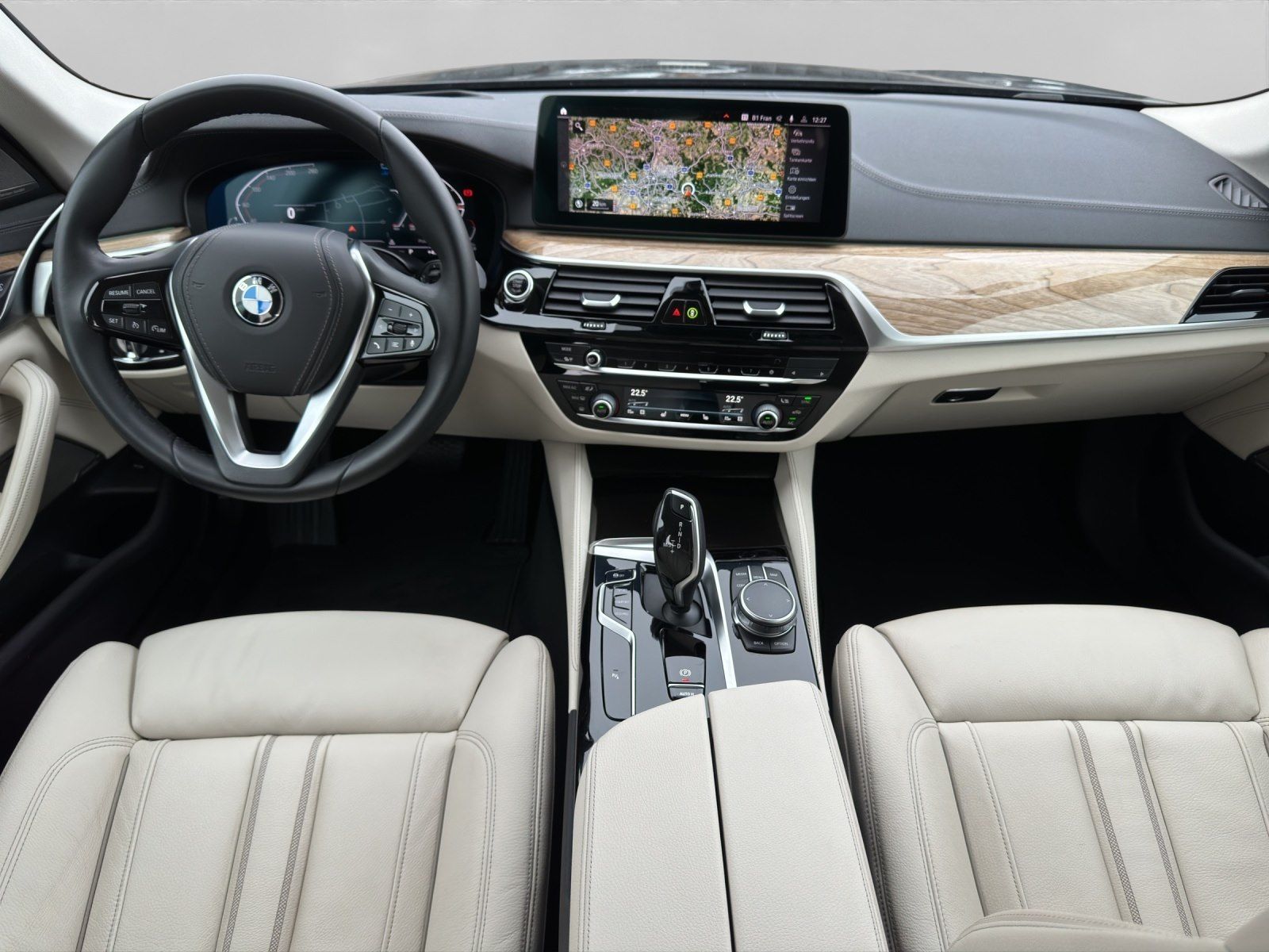 BMW 520d Limo Luxury Line Head-Up HK HiFi LED RFK el foto 9