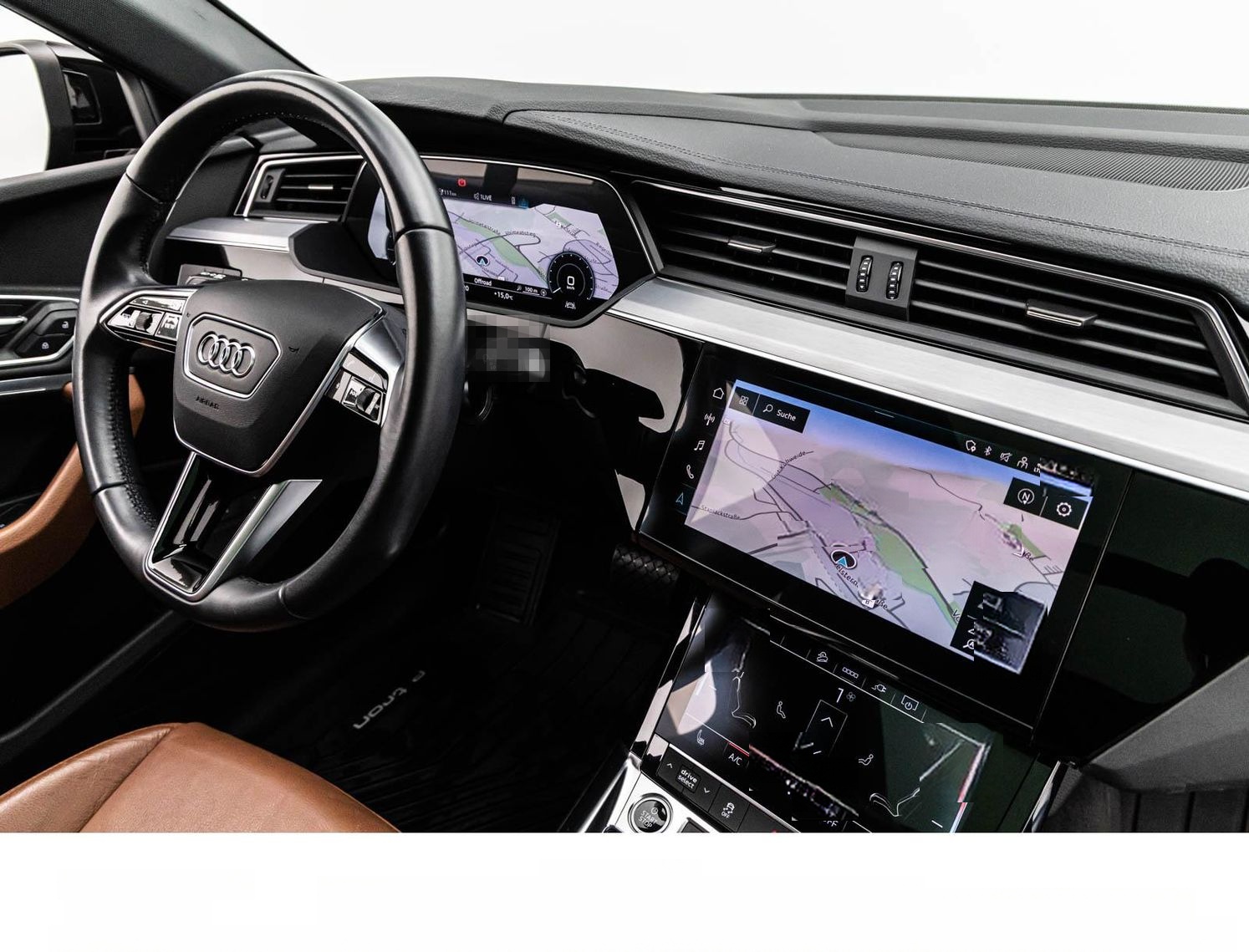 Audi E-TRON SPORTBACK 55 S LINE ALL-BLACK PANO/360° foto 21