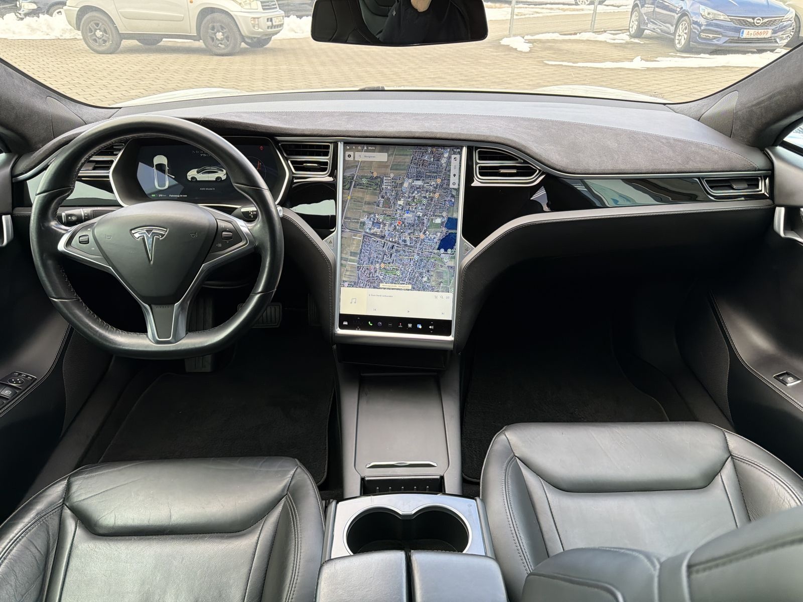 Tesla Model S 75 Dual Drive aus 1. Hand SC01 Free SUC foto 3