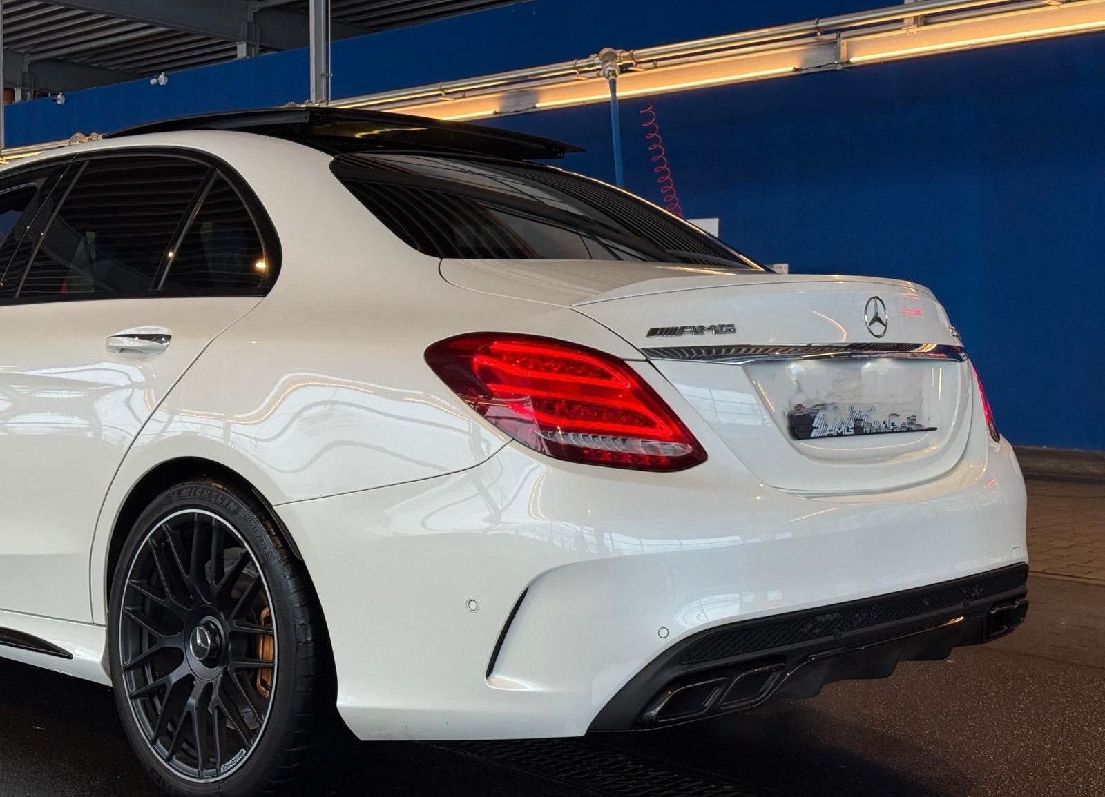 Mercedes-Benz C 63 S AMG Pano Burmest Performance Keramik Voll foto 12