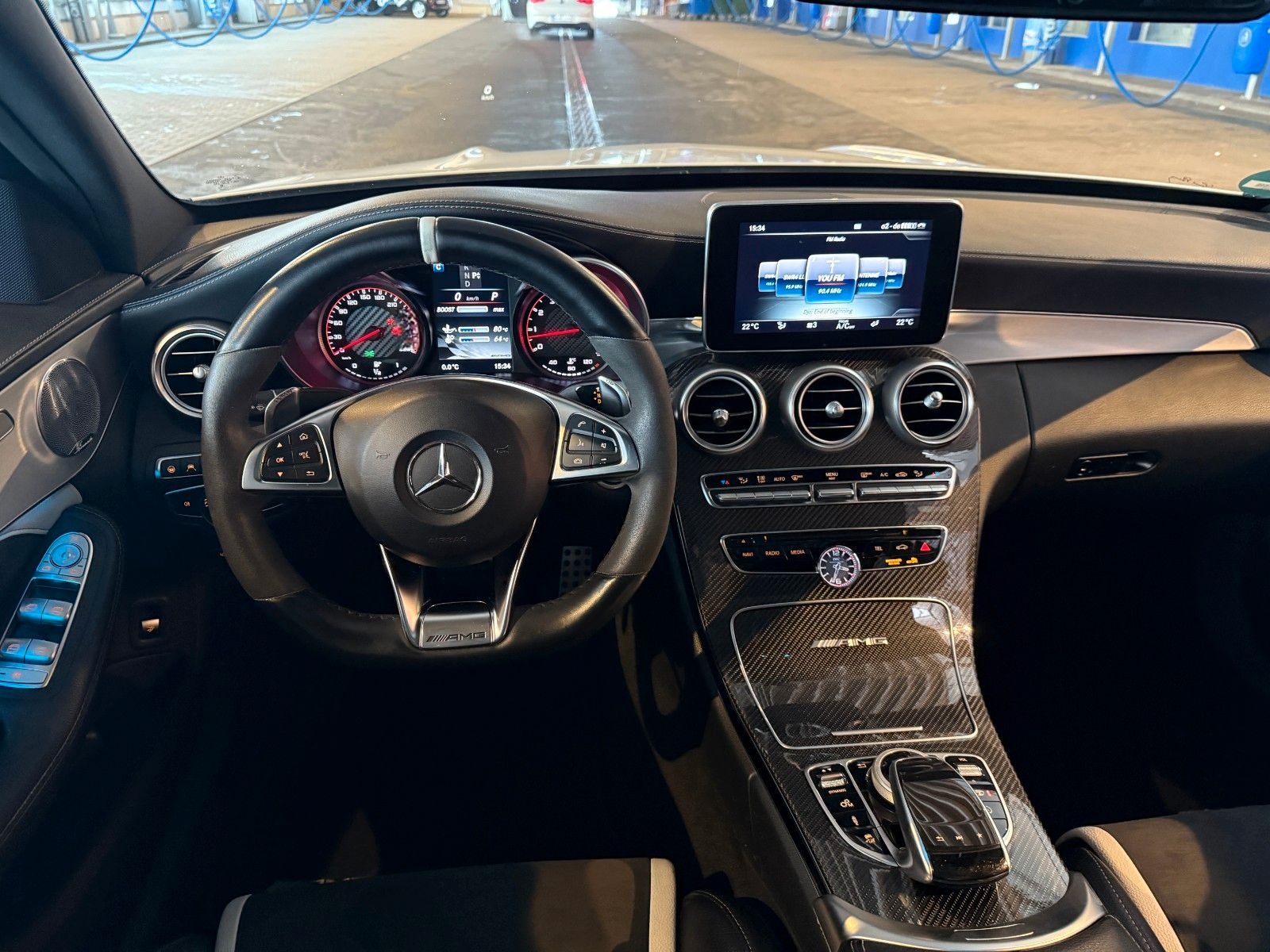 Mercedes-Benz C 63 S AMG Pano Burmest Performance Keramik Voll foto 19