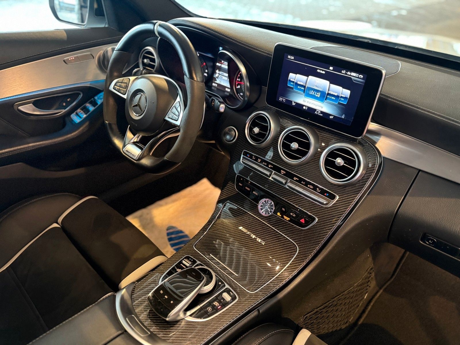 Mercedes-Benz C 63 S AMG Pano Burmest Performance Keramik Voll foto 22