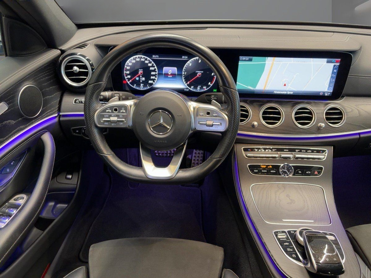 Mercedes-Benz E 400 d 4M T AMG Line HeadUp|MBeam|CarPlay|Kam foto 10
